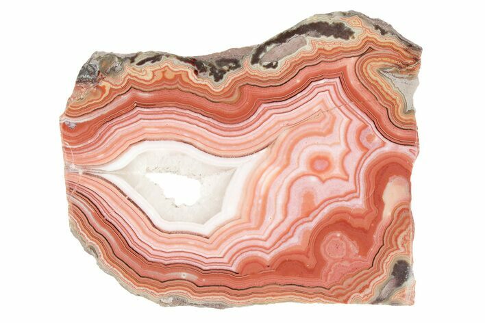 Colorful, Polished Dryhead Agate Slice - Montana #191886